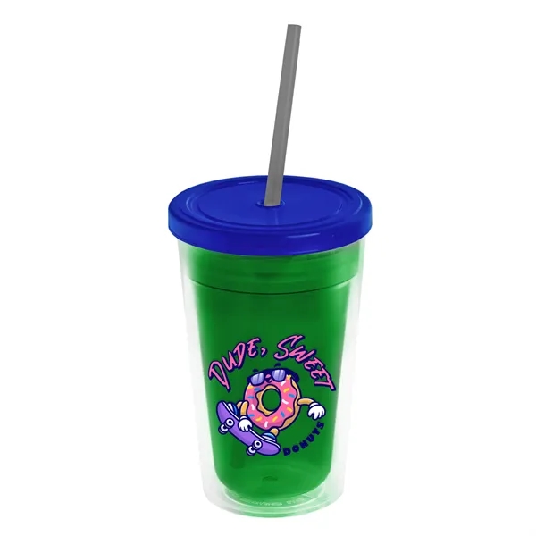 16 oz Double-Wall Insulated Transparent Tumblers... from ASI 40480 Koozie Group