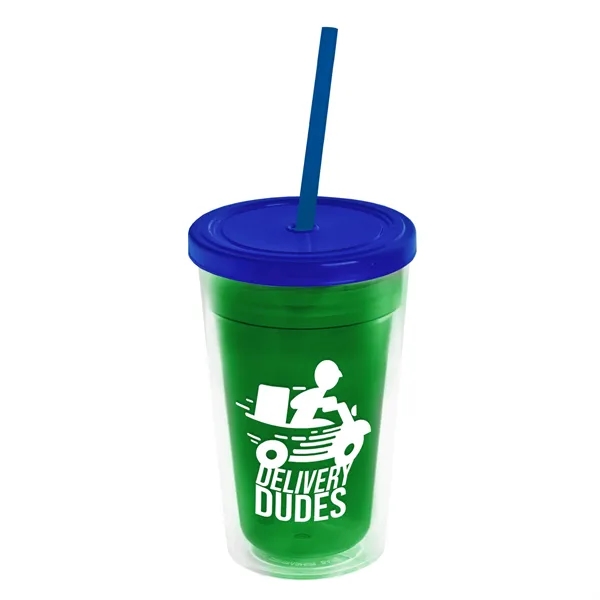 16 oz Double-Wall Insulated Transparent Tumblers... from ASI 40480 Koozie Group