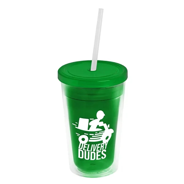 16 oz Double-Wall Insulated Transparent Tumblers... from ASI 40480 Koozie Group