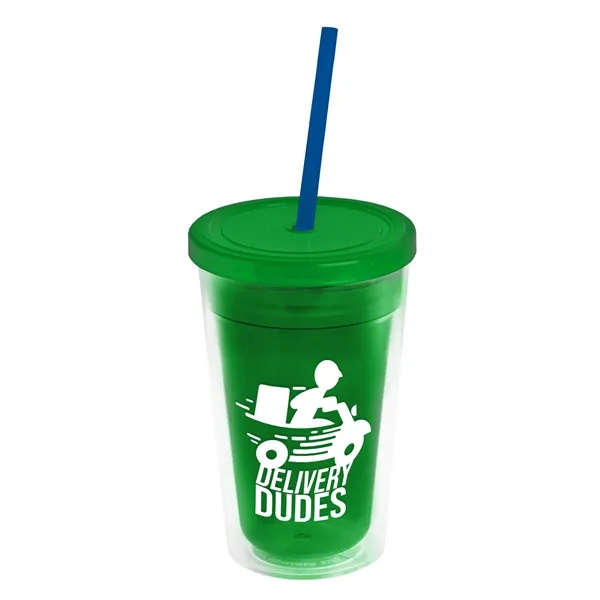 16 oz Double-Wall Insulated Transparent Tumblers... from ASI 40480 Koozie Group