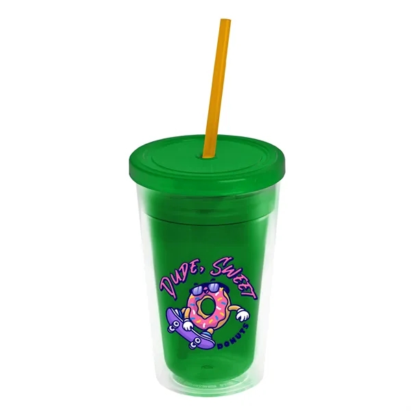 16 oz Double-Wall Insulated Transparent Tumblers... from ASI 40480 Koozie Group