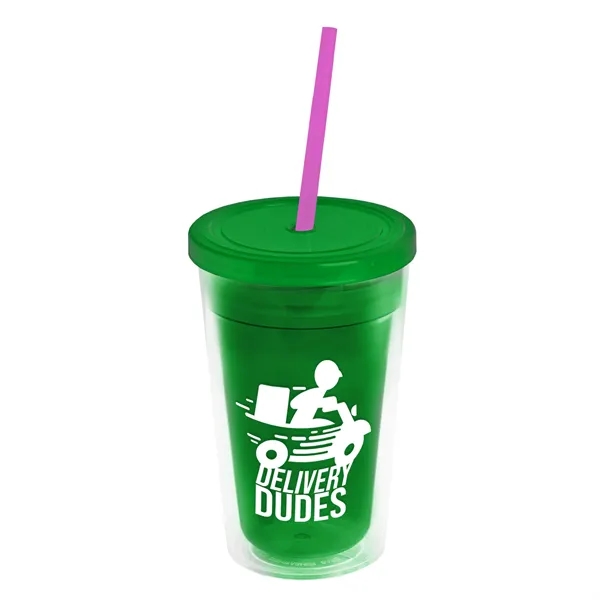 16 oz Double-Wall Insulated Transparent Tumblers... from ASI 40480 Koozie Group