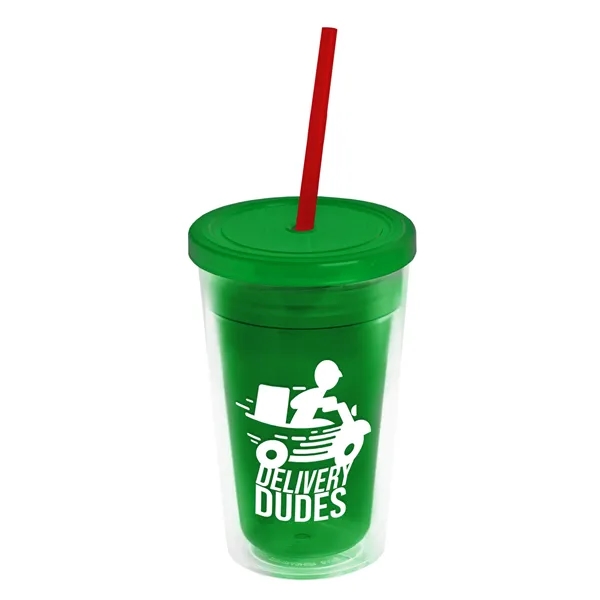 16 oz Double-Wall Insulated Transparent Tumblers... from ASI 40480 Koozie Group