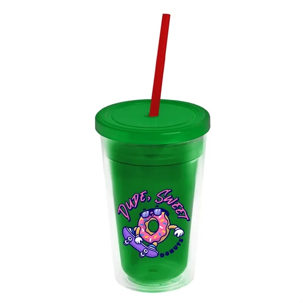 16 oz Double-Wall Insulated Transparent Tumblers... from ASI 40480 Koozie Group