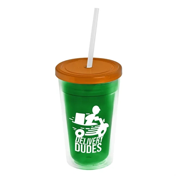 16 oz Double-Wall Insulated Transparent Tumblers... from ASI 40480 Koozie Group