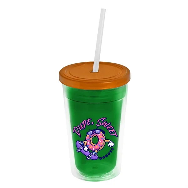 16 oz Double-Wall Insulated Transparent Tumblers... from ASI 40480 Koozie Group