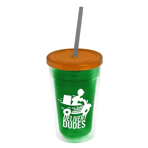 16 oz Double-Wall Insulated Transparent Tumblers... from ASI 40480 Koozie Group