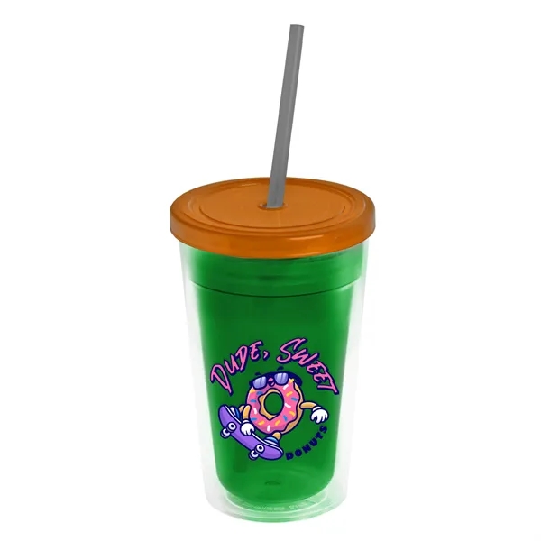 16 oz Double-Wall Insulated Transparent Tumblers... from ASI 40480 Koozie Group