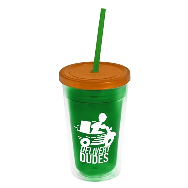 16 oz Double-Wall Insulated Transparent Tumblers... from ASI 40480 Koozie Group