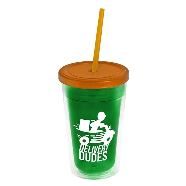 16 oz Double-Wall Insulated Transparent Tumblers... from ASI 40480 Koozie Group