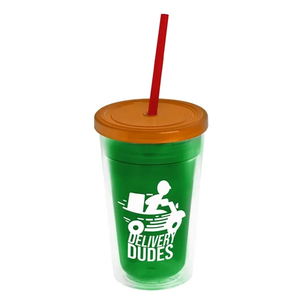 16 oz Double-Wall Insulated Transparent Tumblers... from ASI 40480 Koozie Group