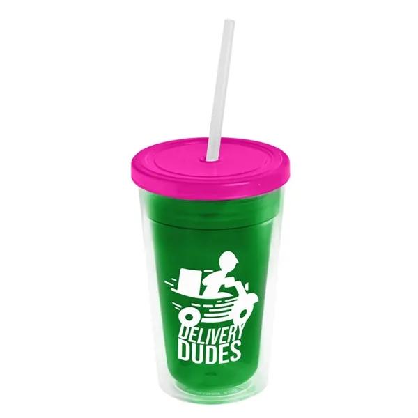 16 oz Double-Wall Insulated Transparent Tumblers... from ASI 40480 Koozie Group