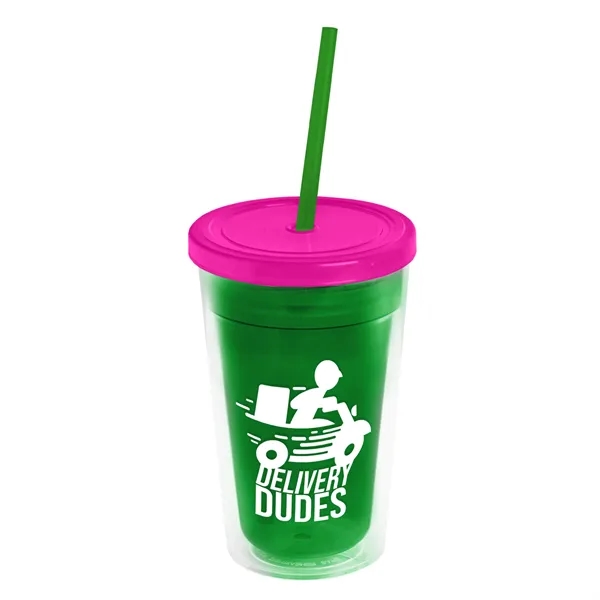 16 oz Double-Wall Insulated Transparent Tumblers... from ASI 40480 Koozie Group