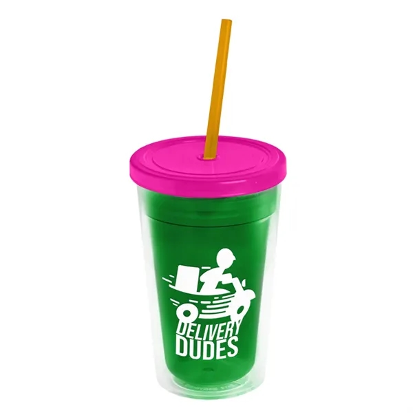 16 oz Double-Wall Insulated Transparent Tumblers... from ASI 40480 Koozie Group