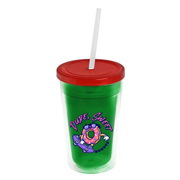 16 oz Double-Wall Insulated Transparent Tumblers... from ASI 40480 Koozie Group
