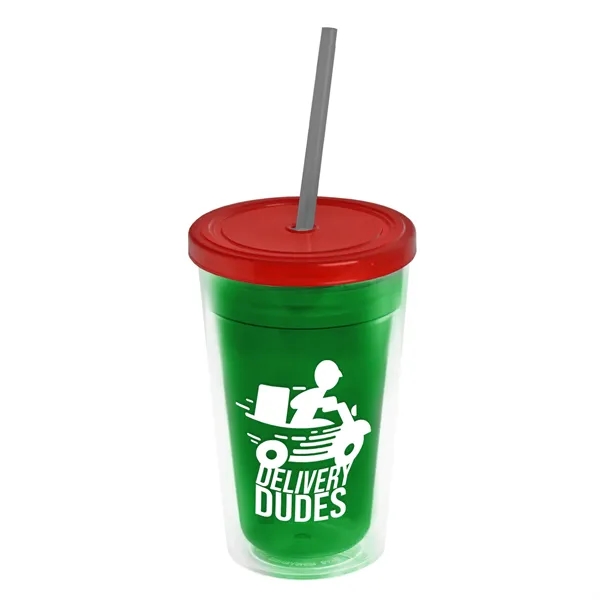 16 oz Double-Wall Insulated Transparent Tumblers... from ASI 40480 Koozie Group