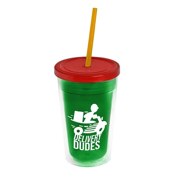 16 oz Double-Wall Insulated Transparent Tumblers... from ASI 40480 Koozie Group