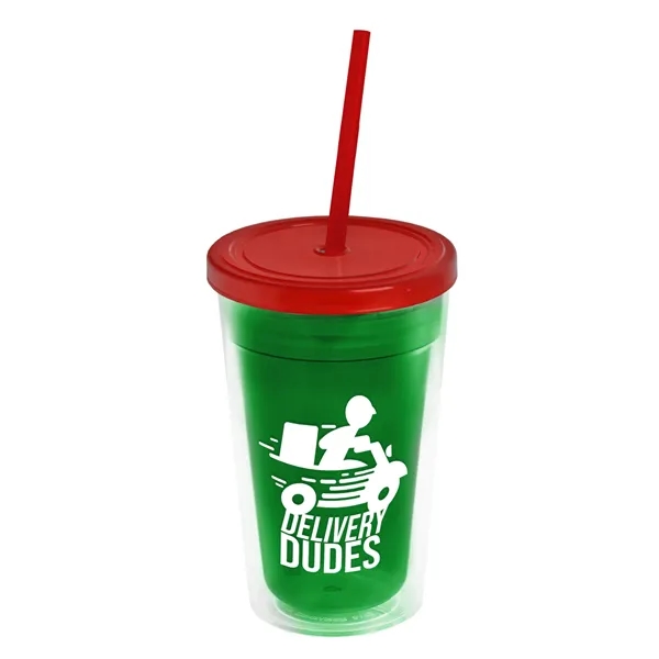 16 oz Double-Wall Insulated Transparent Tumblers... from ASI 40480 Koozie Group