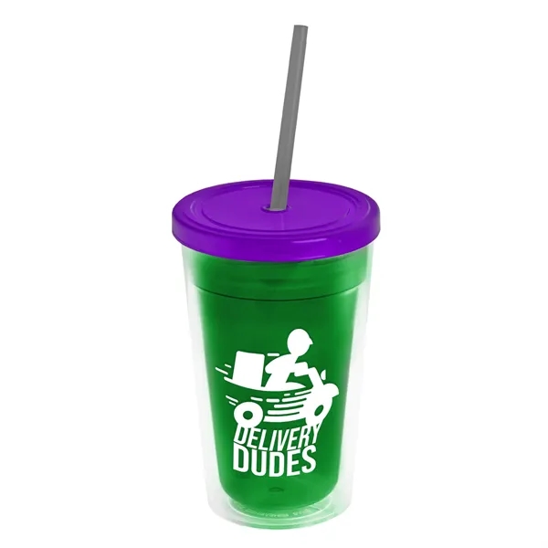 16 oz Double-Wall Insulated Transparent Tumblers... from ASI 40480 Koozie Group