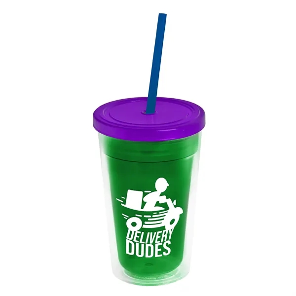 16 oz Double-Wall Insulated Transparent Tumblers... from ASI 40480 Koozie Group