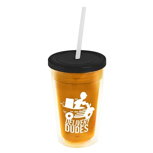 16 oz Double-Wall Insulated Transparent Tumblers... from ASI 40480 Koozie Group