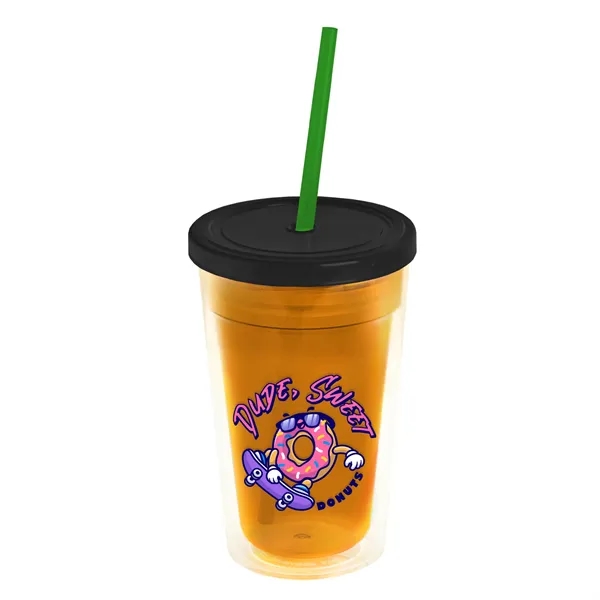 16 oz Double-Wall Insulated Transparent Tumblers... from ASI 40480 Koozie Group
