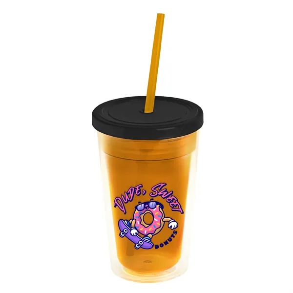 16 oz Double-Wall Insulated Transparent Tumblers... from ASI 40480 Koozie Group