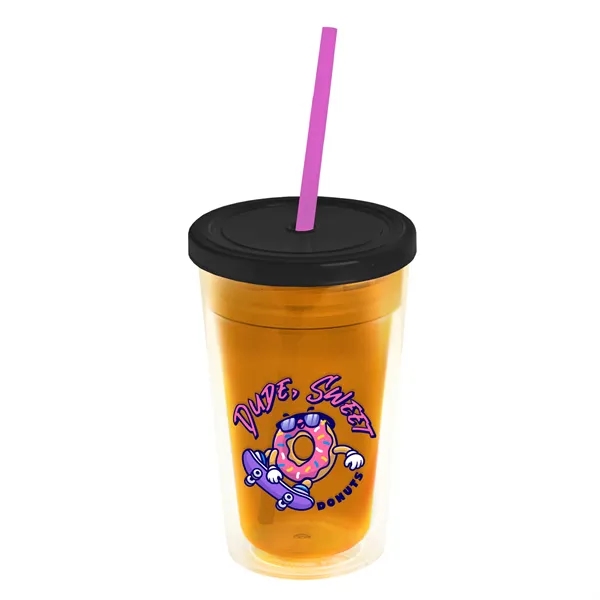 16 oz Double-Wall Insulated Transparent Tumblers... from ASI 40480 Koozie Group