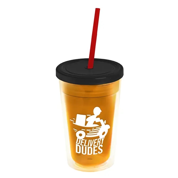 16 oz Double-Wall Insulated Transparent Tumblers... from ASI 40480 Koozie Group