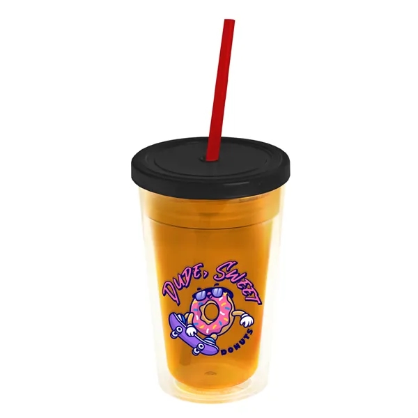 16 oz Double-Wall Insulated Transparent Tumblers... from ASI 40480 Koozie Group