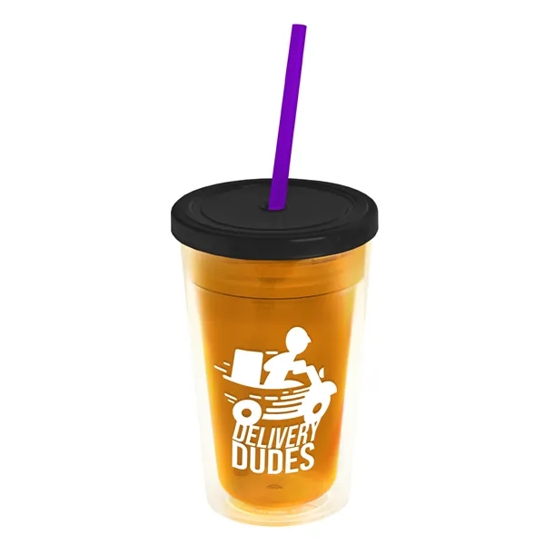 16 oz Double-Wall Insulated Transparent Tumblers... from ASI 40480 Koozie Group