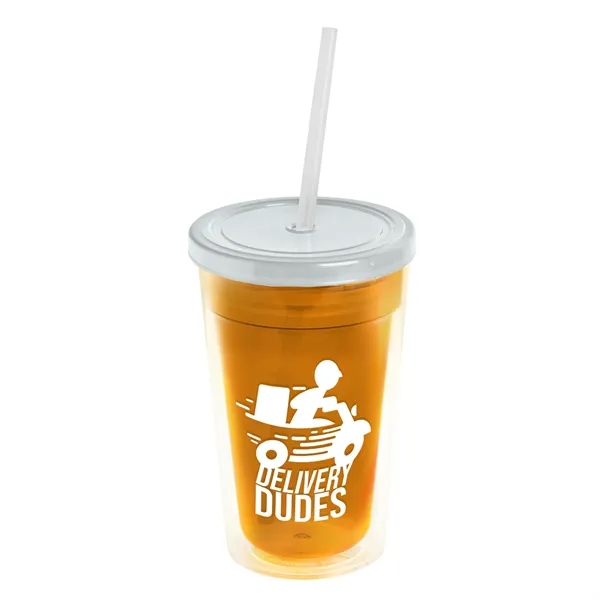 16 oz Double-Wall Insulated Transparent Tumblers... from ASI 40480 Koozie Group
