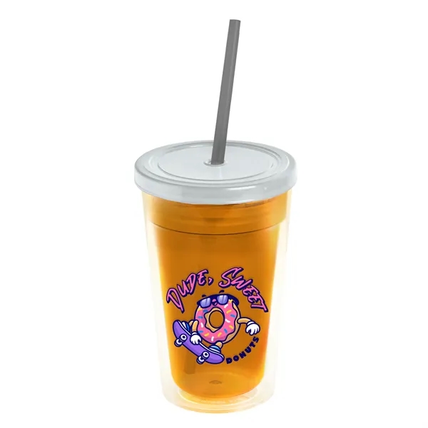 16 oz Double-Wall Insulated Transparent Tumblers... from ASI 40480 Koozie Group