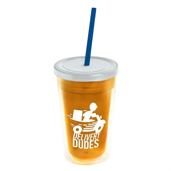 16 oz Double-Wall Insulated Transparent Tumblers... from ASI 40480 Koozie Group