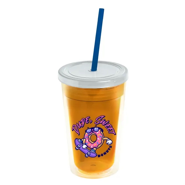 16 oz Double-Wall Insulated Transparent Tumblers... from ASI 40480 Koozie Group