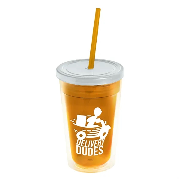 16 oz Double-Wall Insulated Transparent Tumblers... from ASI 40480 Koozie Group