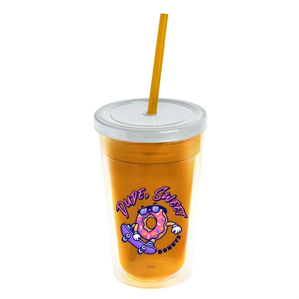 16 oz Double-Wall Insulated Transparent Tumblers... from ASI 40480 Koozie Group