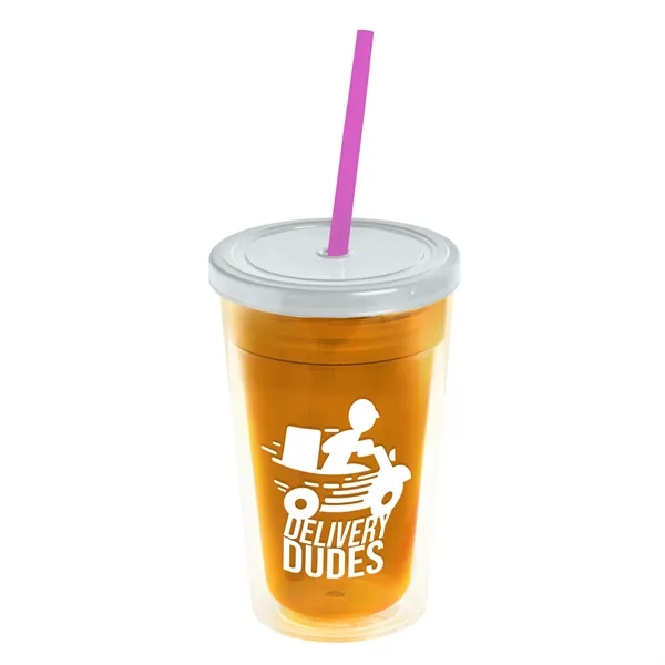 16 oz Double-Wall Insulated Transparent Tumblers... from ASI 40480 Koozie Group