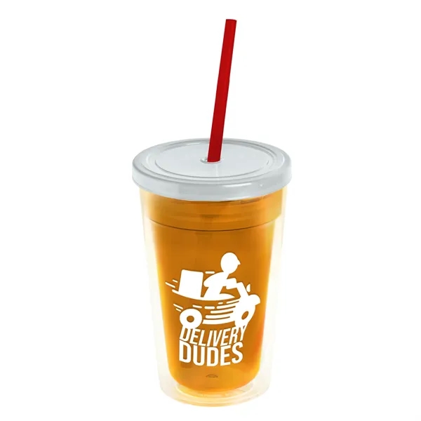 16 oz Double-Wall Insulated Transparent Tumblers... from ASI 40480 Koozie Group