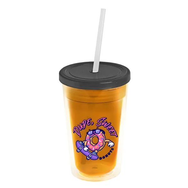 16 oz Double-Wall Insulated Transparent Tumblers... from ASI 40480 Koozie Group