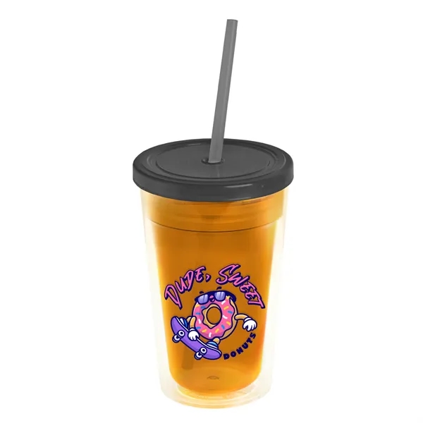 16 oz Double-Wall Insulated Transparent Tumblers... from ASI 40480 Koozie Group