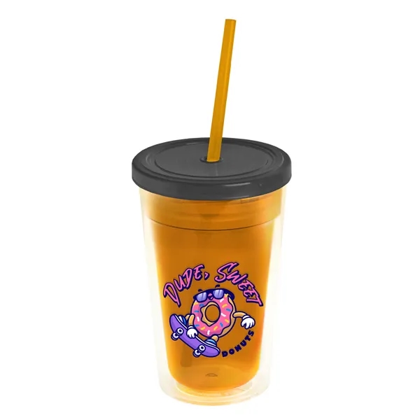 16 oz Double-Wall Insulated Transparent Tumblers... from ASI 40480 Koozie Group