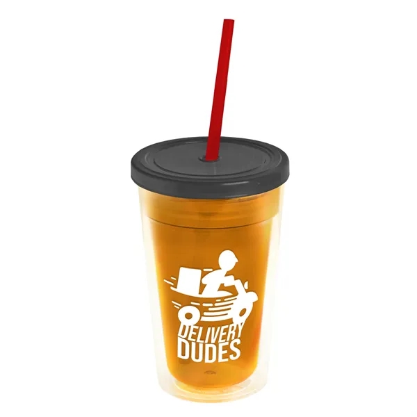 16 oz Double-Wall Insulated Transparent Tumblers... from ASI 40480 Koozie Group