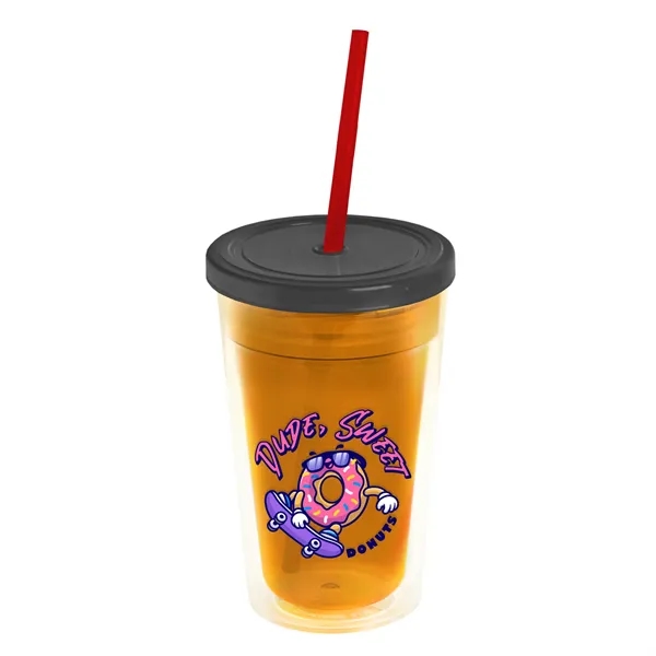 16 oz Double-Wall Insulated Transparent Tumblers... from ASI 40480 Koozie Group