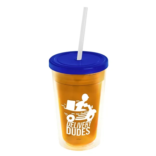 16 oz Double-Wall Insulated Transparent Tumblers... from ASI 40480 Koozie Group