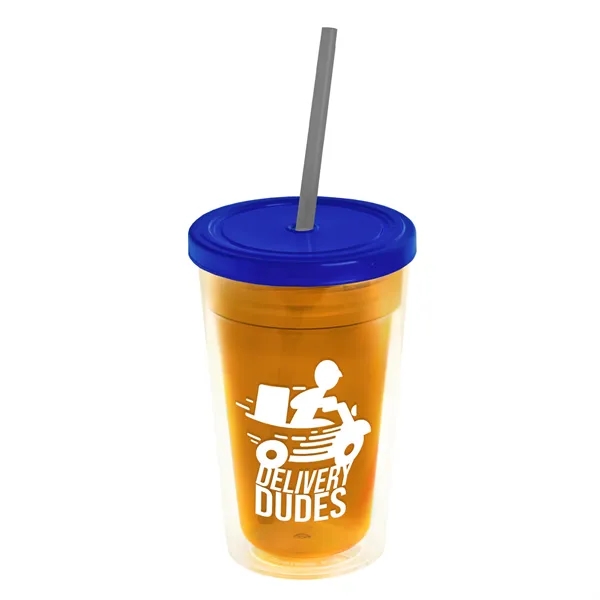 16 oz Double-Wall Insulated Transparent Tumblers... from ASI 40480 Koozie Group