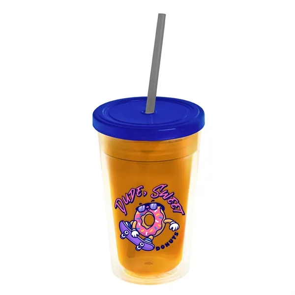 16 oz Double-Wall Insulated Transparent Tumblers... from ASI 40480 Koozie Group