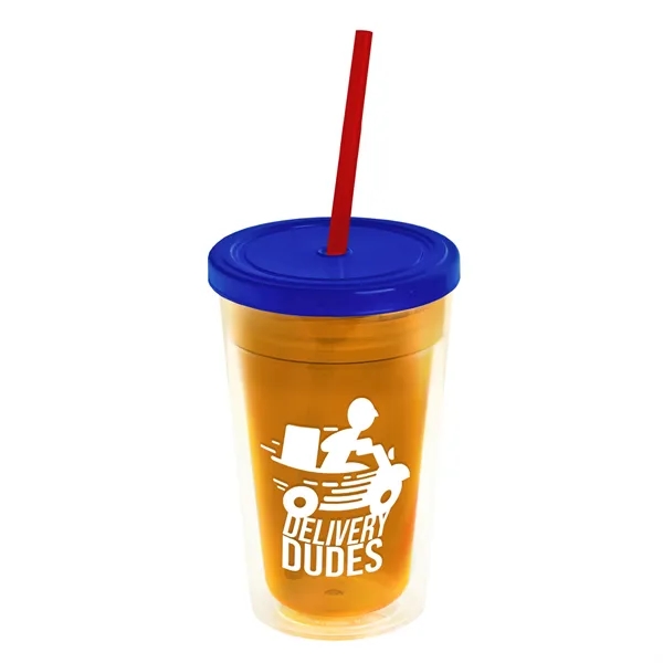 16 oz Double-Wall Insulated Transparent Tumblers... from ASI 40480 Koozie Group