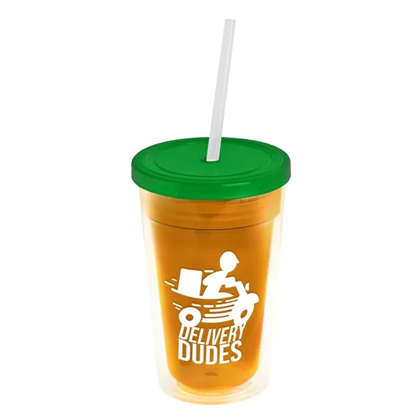16 oz Double-Wall Insulated Transparent Tumblers... from ASI 40480 Koozie Group