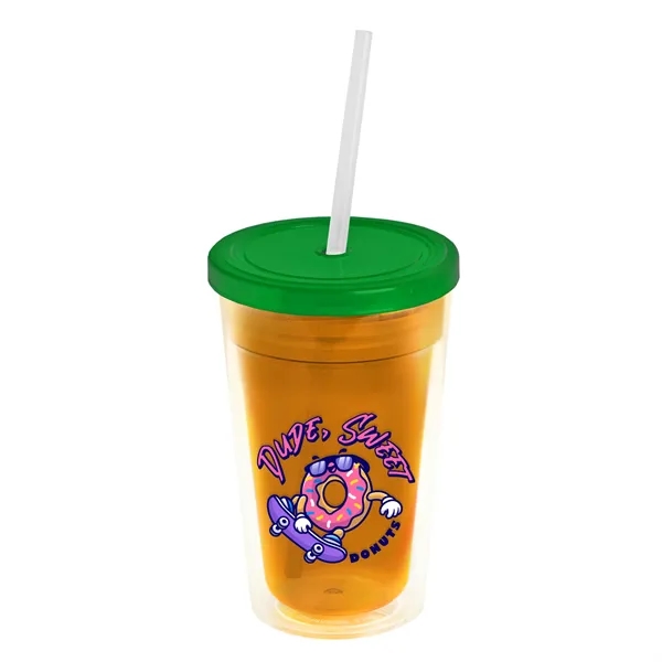 16 oz Double-Wall Insulated Transparent Tumblers... from ASI 40480 Koozie Group